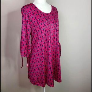 Buckhead Betties Pink Patterned Tunic, New